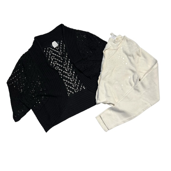 Yarn Art & Wonder Nation - Girls 2pc. Cardigan Set Sz. 14/16 - Picture 1 of 9